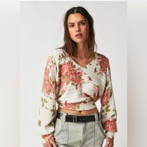 Free People Bed of Roses Sweater